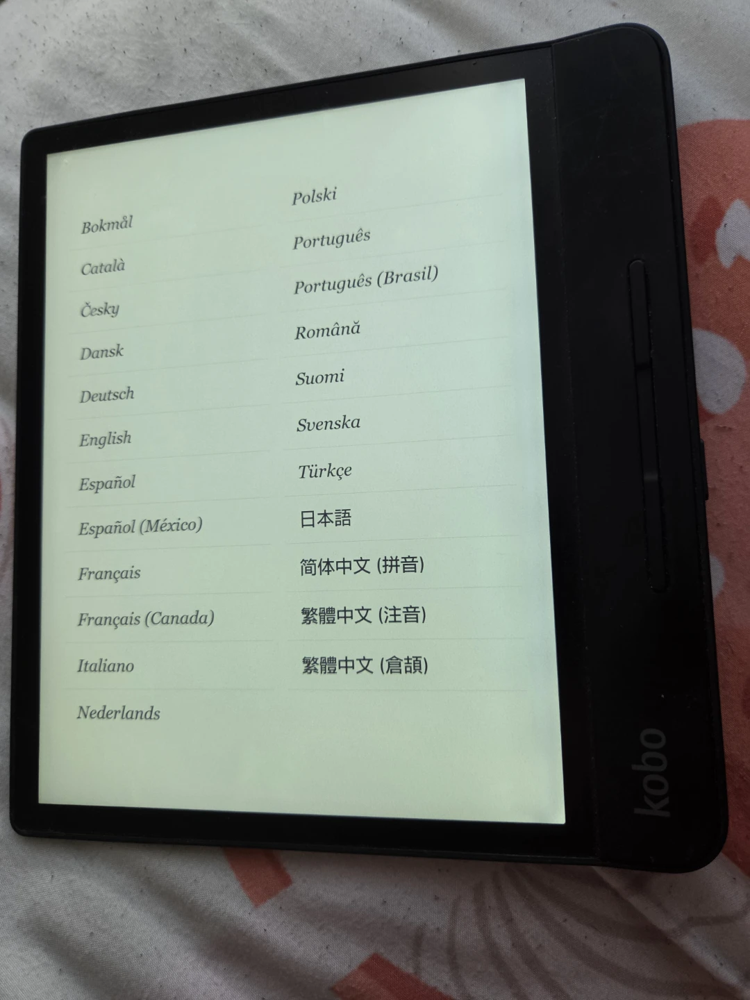 Kobo forma E-Reader like new