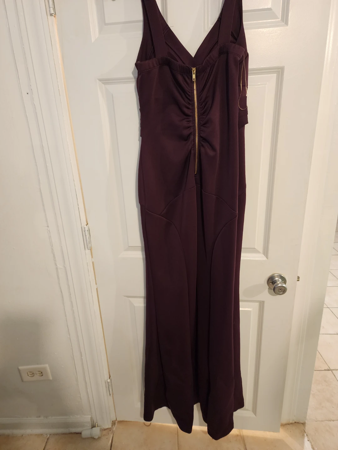 Windsor Dark Purple Evening Dress Large - photo 2