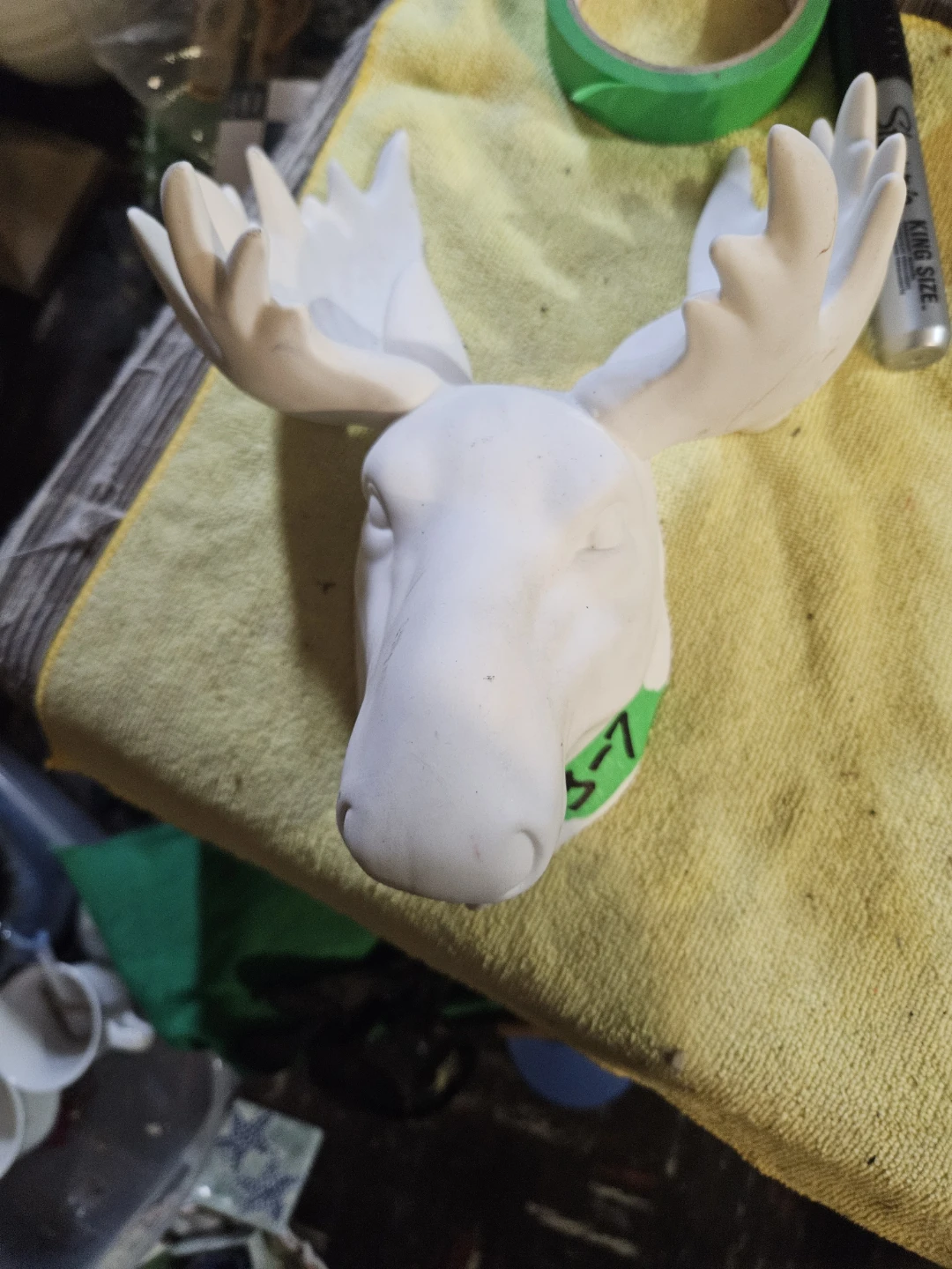 Ceramic Moose Head Wall Decor - photo 4