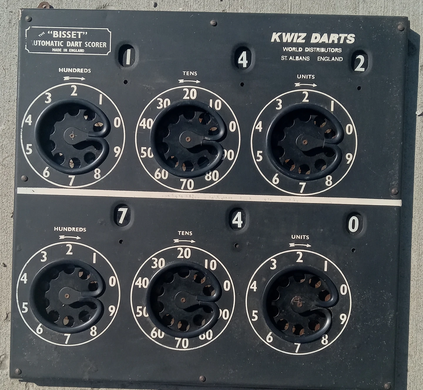 Bisset Automatic Dart Scorer by Kwiz Darts