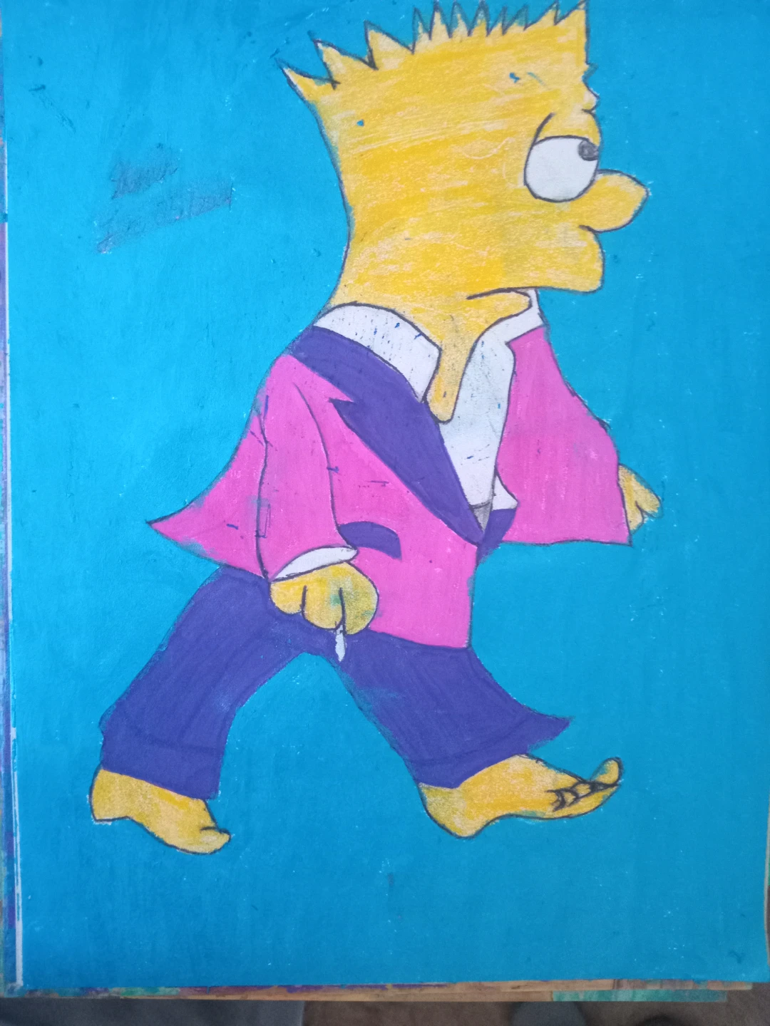 BART SIMPSON DRAWING BY CARTOONSIST SHERWIN
