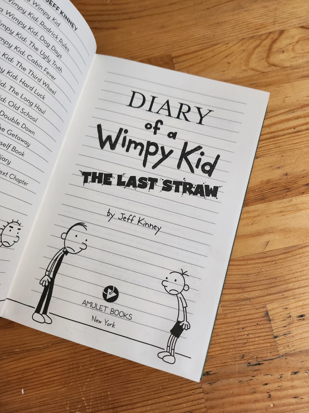 Diary of a Wimpy Kid: The Last Straw The Ugly Truth Hardcover - photo 4