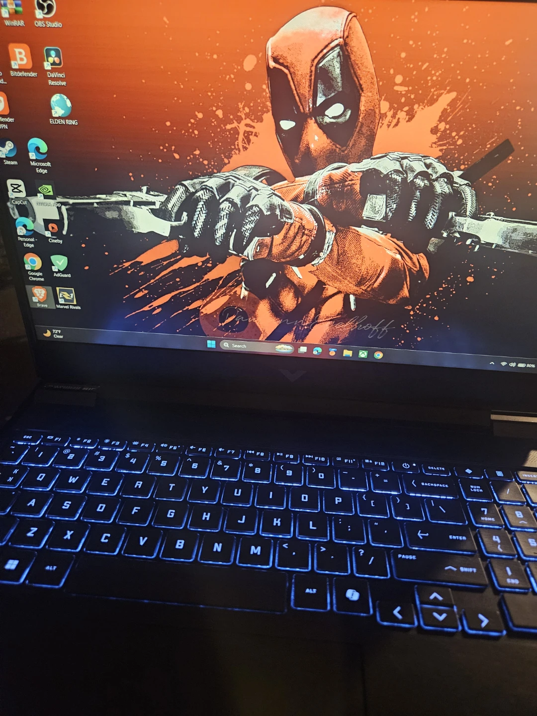 HP Victus Gaming Laptop 512 g  HHD 32G RAM