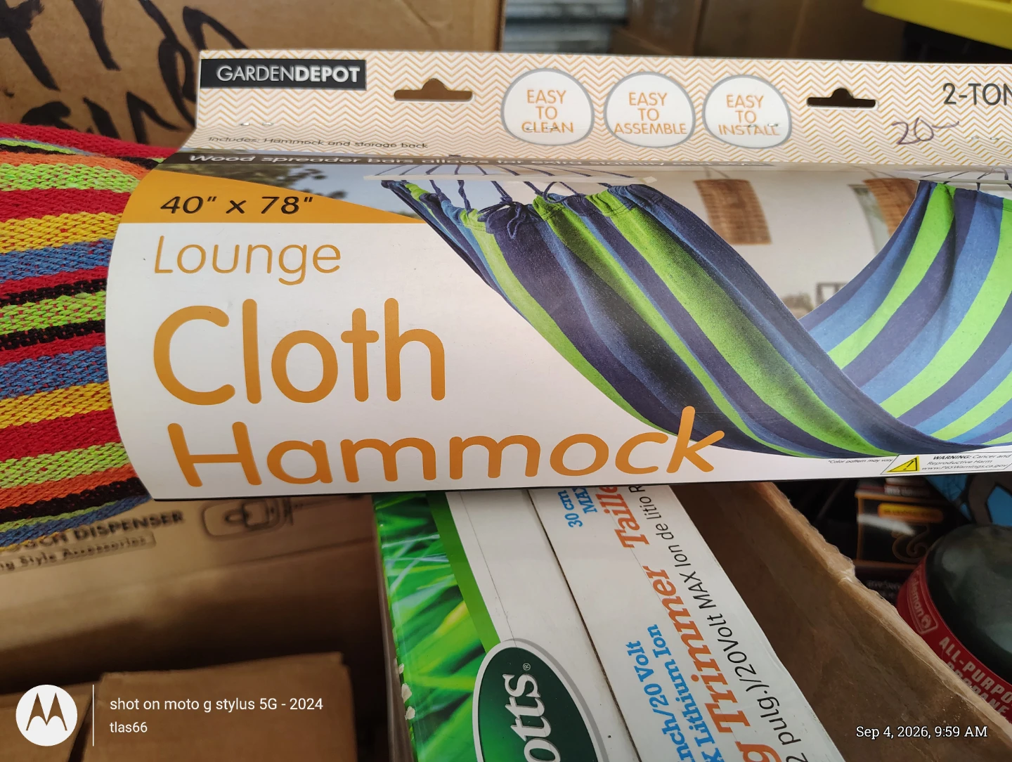 Garden Depot Lounge Cloth Hammock - photo 4