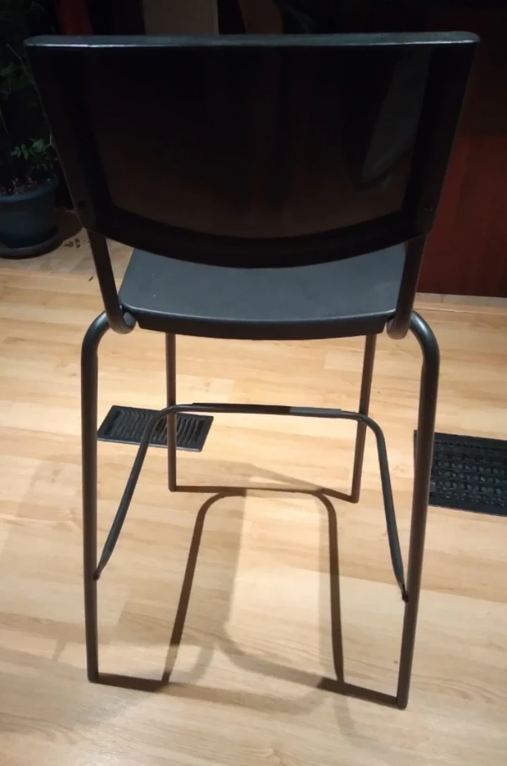 IKEA STIG Bar Stool Black - photo 4
