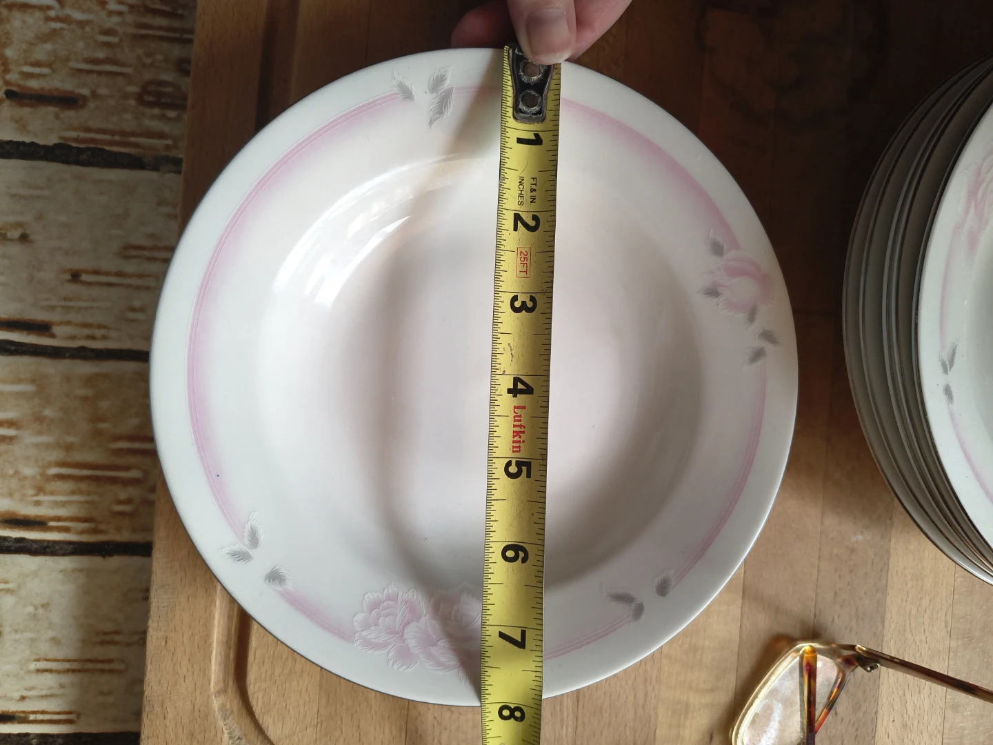Set of 6 Fine Porcelain Floral Soup Bowls - photo 4