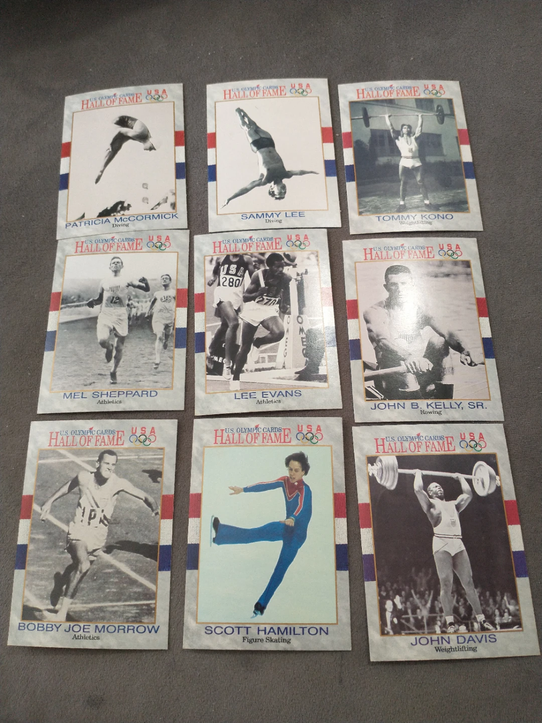 140, 1991 US Olympic Cards Hall of Fame Collection - photo 3