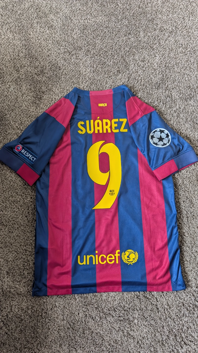 FC Barcelona Luis Suarez #9 Jersey