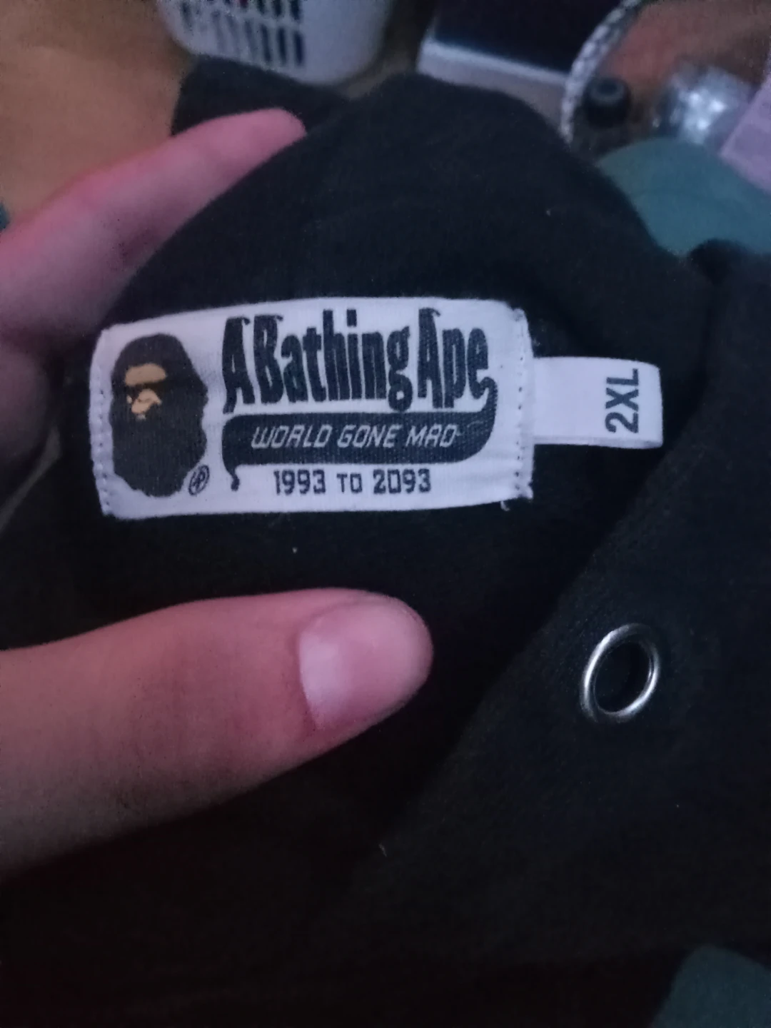 A Bathing Ape WGM Black Hoodie - photo 3