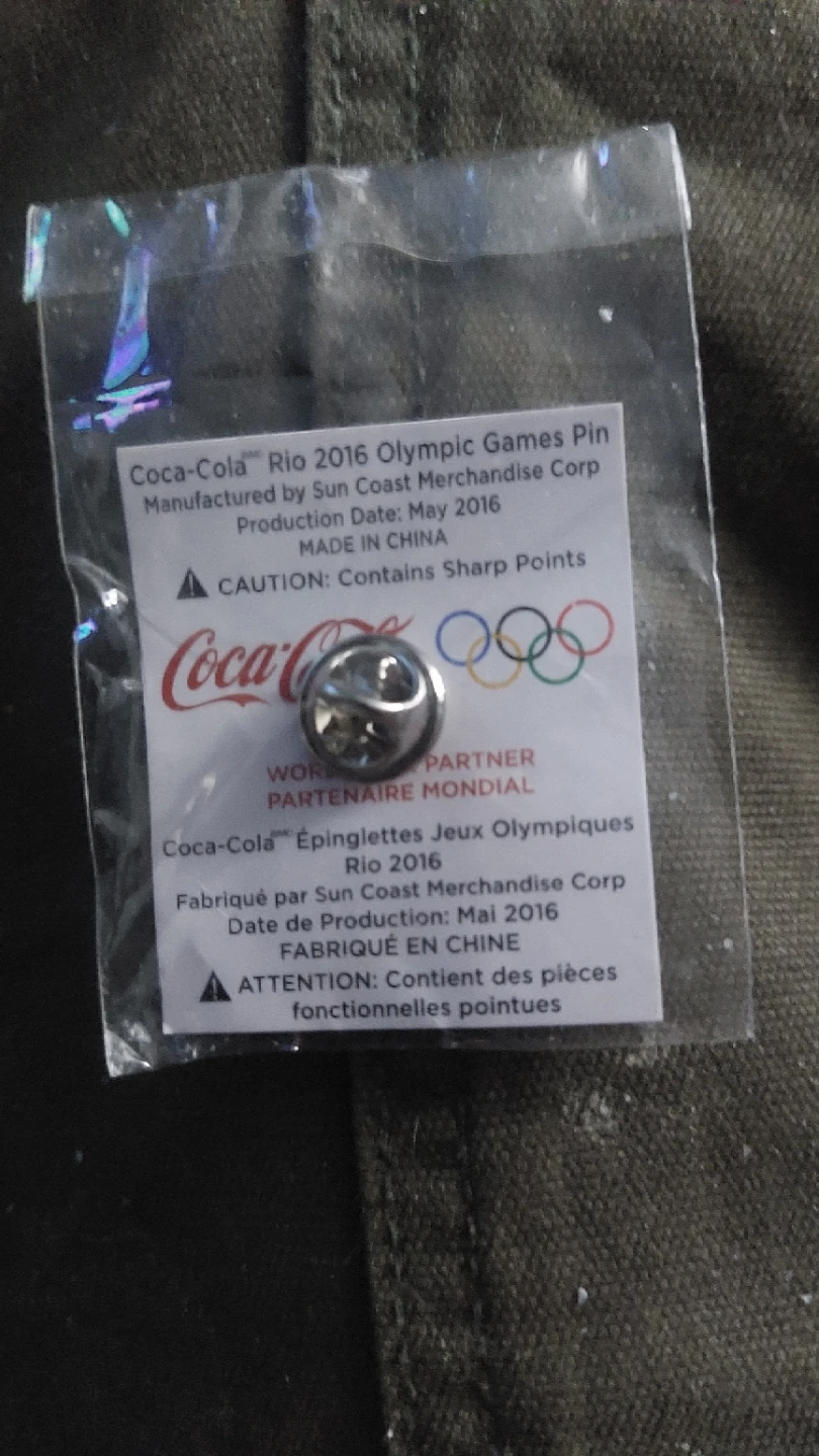 Coca-Cola Rio 2016 Limited Edition Pin - photo 2
