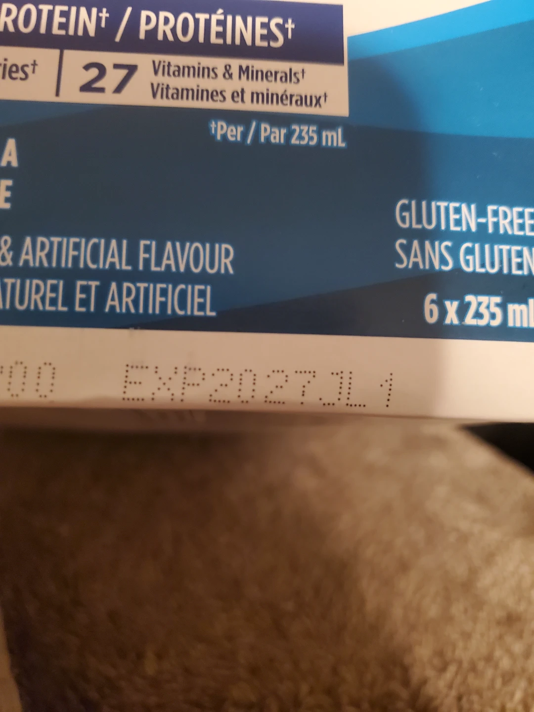 Ensure Regular Vanilla Nutritional Supplement 6 Pack - photo 2