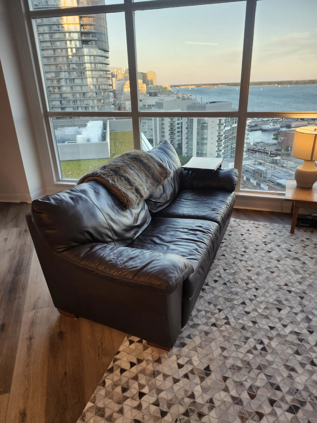 Leather Couch - photo 4