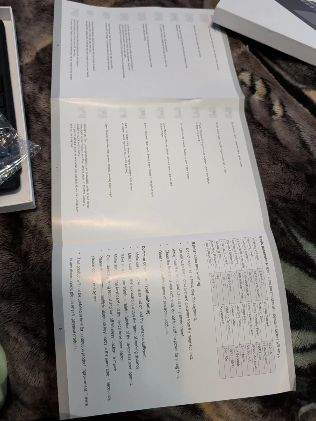 Ultra-thin Keyboard for Surface Pro 8/9/X/10/11 - photo 4
