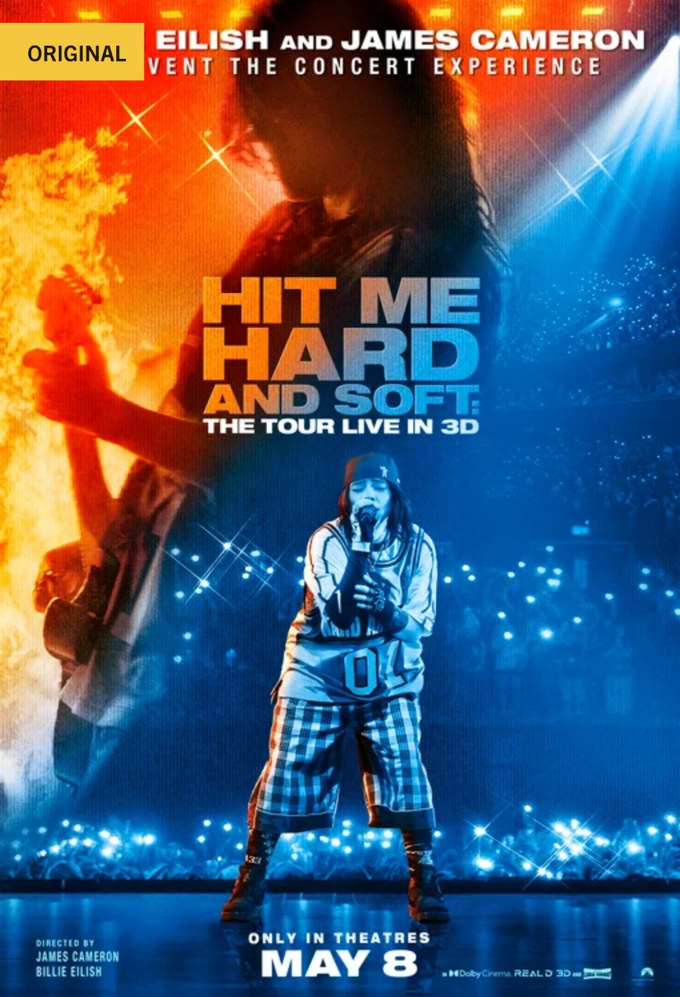 Billie Eilish Hit Me Hard and Soft Tour 3D Movie Poster