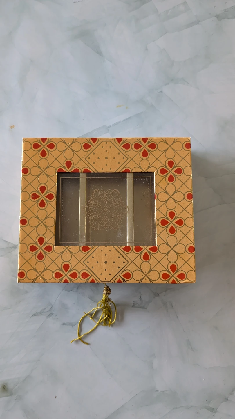 Decorative Gold Gift Box