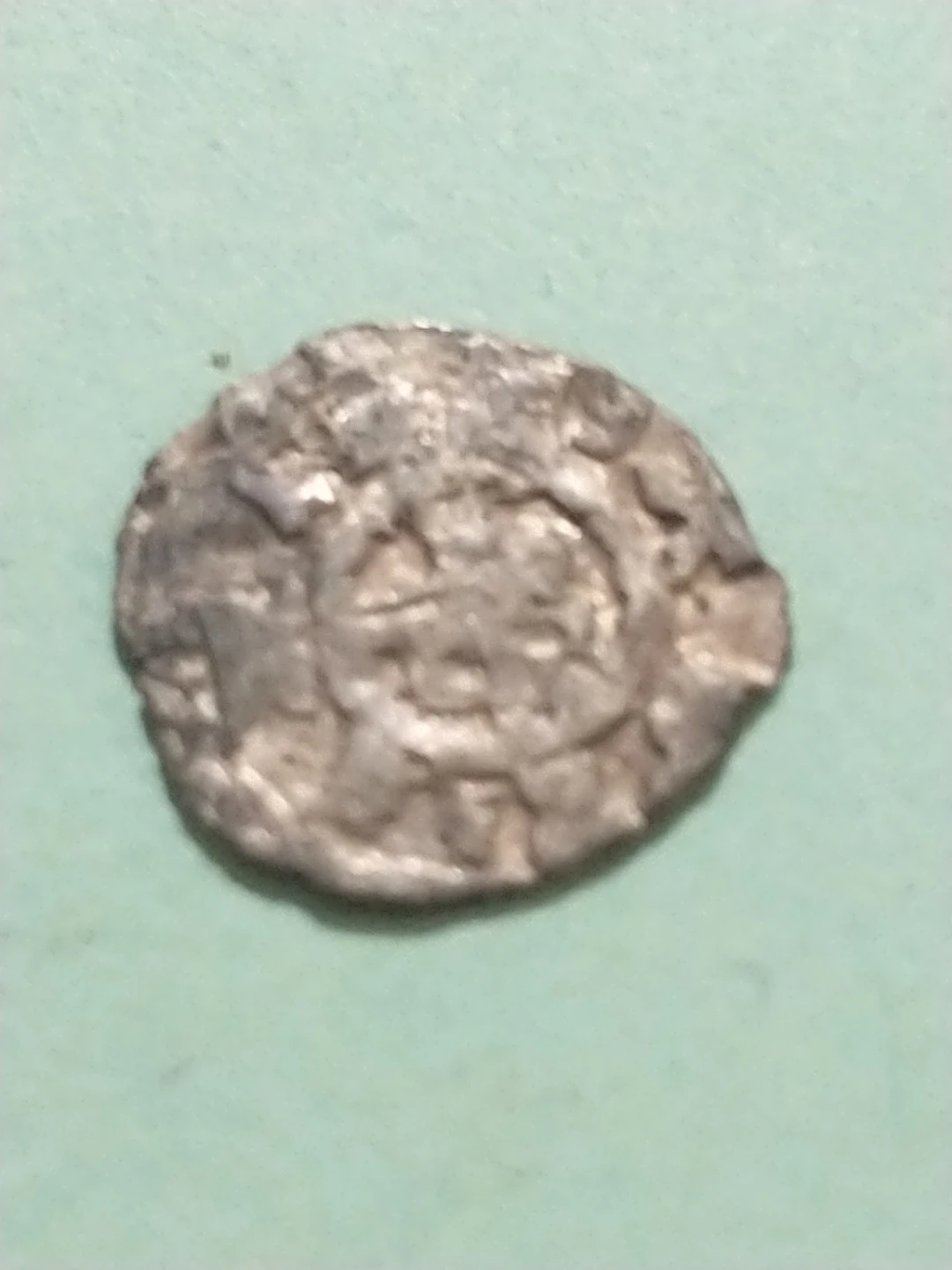 1224-1558 Livonian Order Prince-Bishopric of Dorpa Silver Pfen.