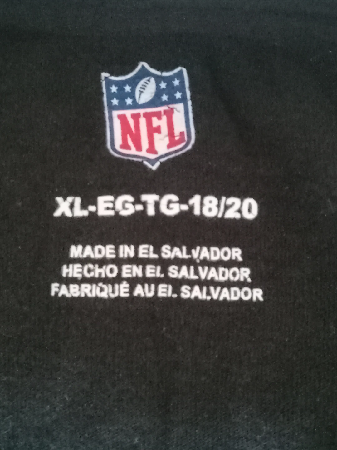 Las Vegas Raiders NFL T-shirt, size Kids XL - photo 3