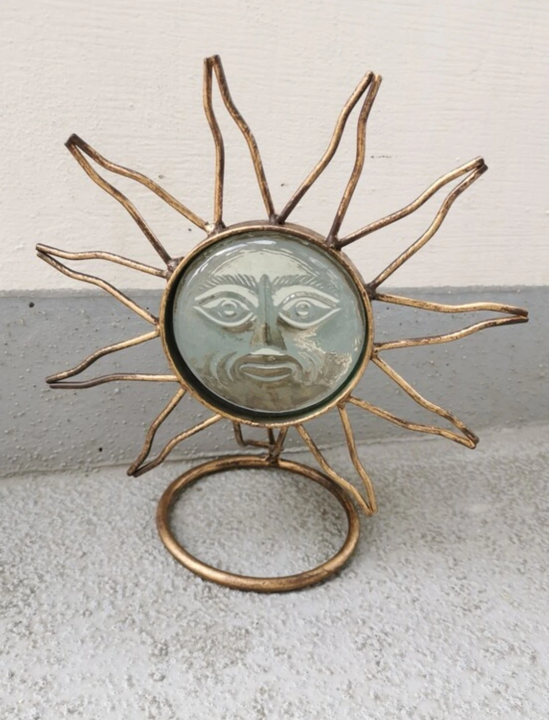 Vintage Celestial Sun & Moon Tea Light Candle Holders - photo 4