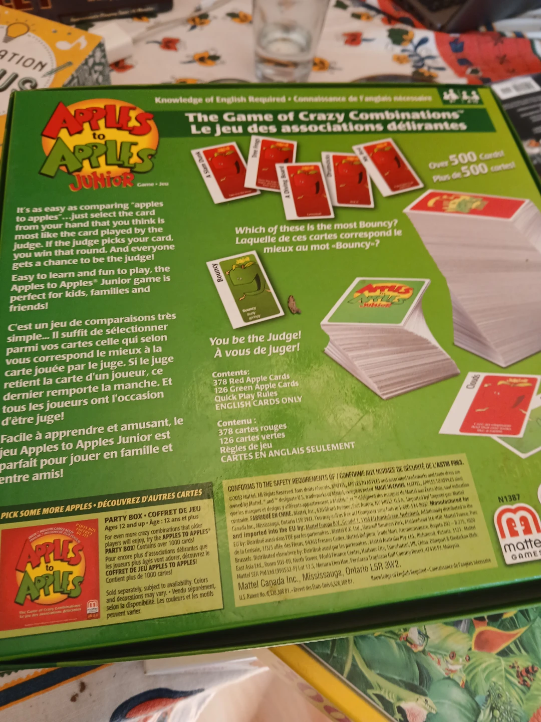Apples to Apples Junior Board Game - photo 2