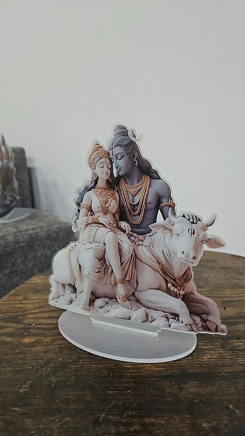 Shiva and Parvati Acrylic Stand🏈