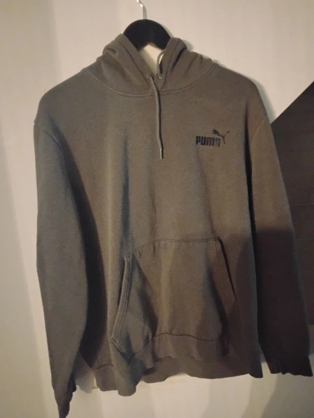 Puma Olive Green Hoodie Size XL