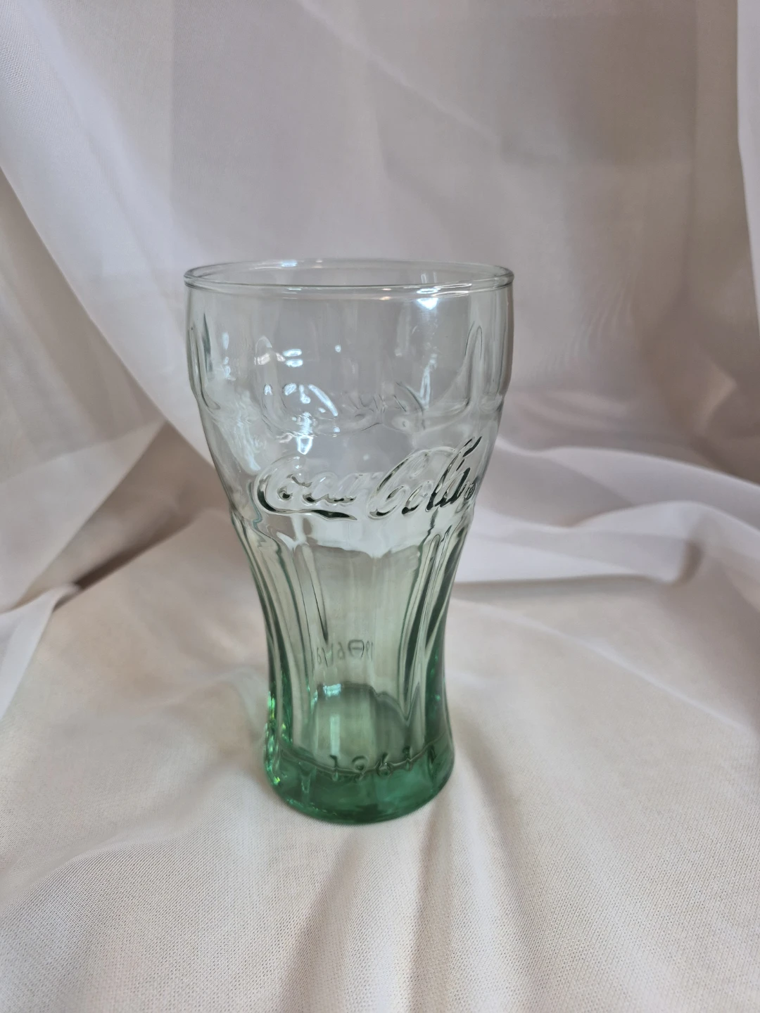 Collectible 5 3/4" x 3" Coca-Cola Glass Coke Glass - photo 2