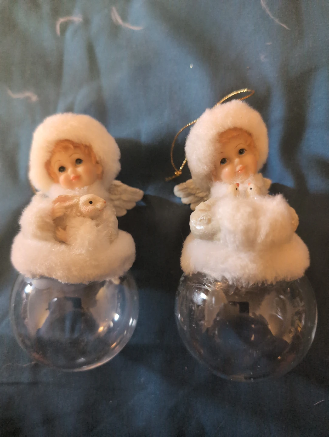 Set of Two Angel Ornaments