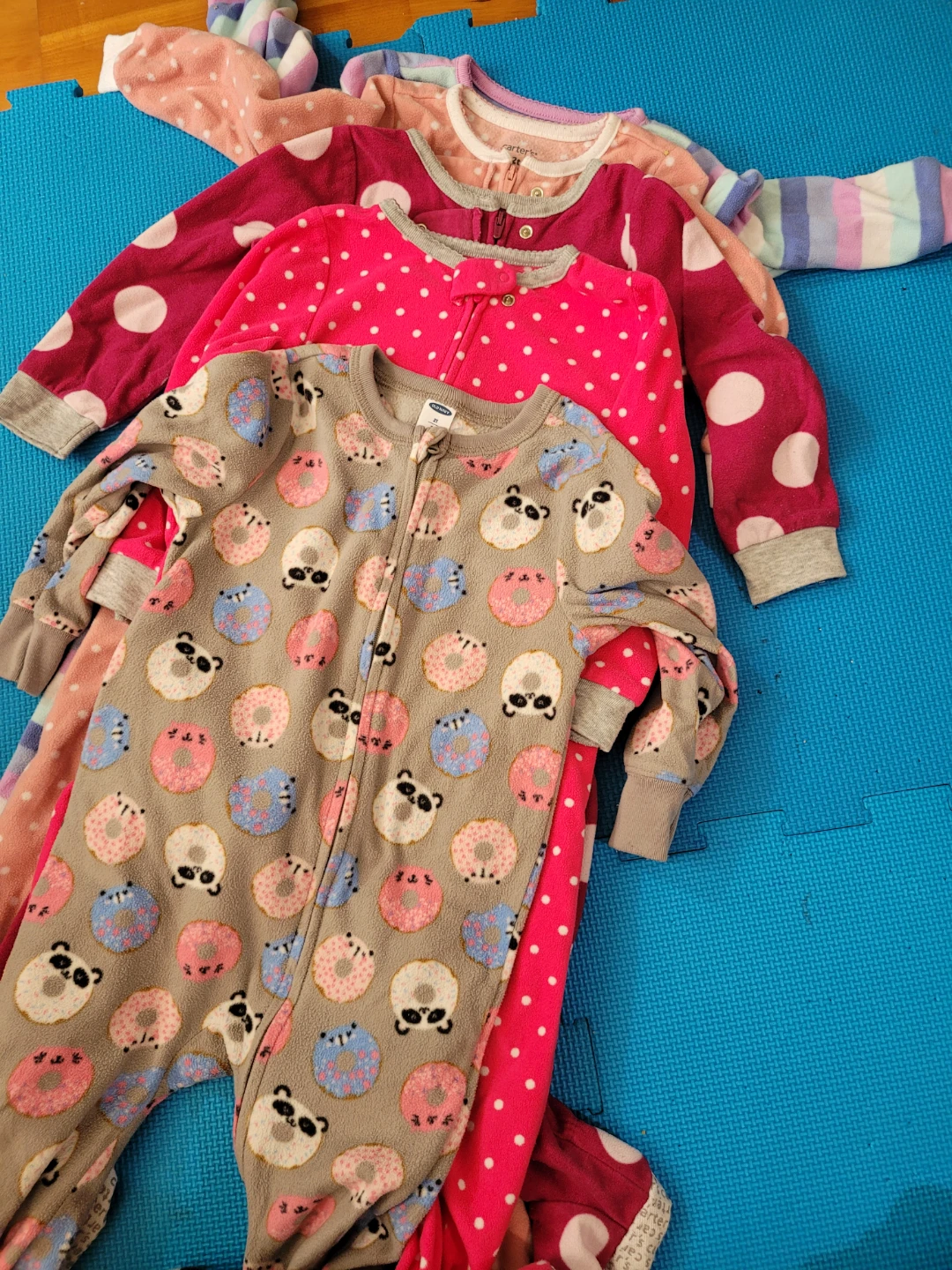 Toddler Fleece Sleepers 2T