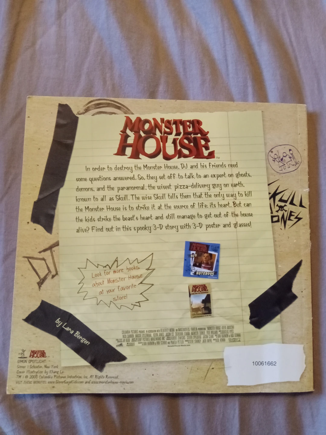 Attack of the Monster House 3-D Book with Poster - photo 2
