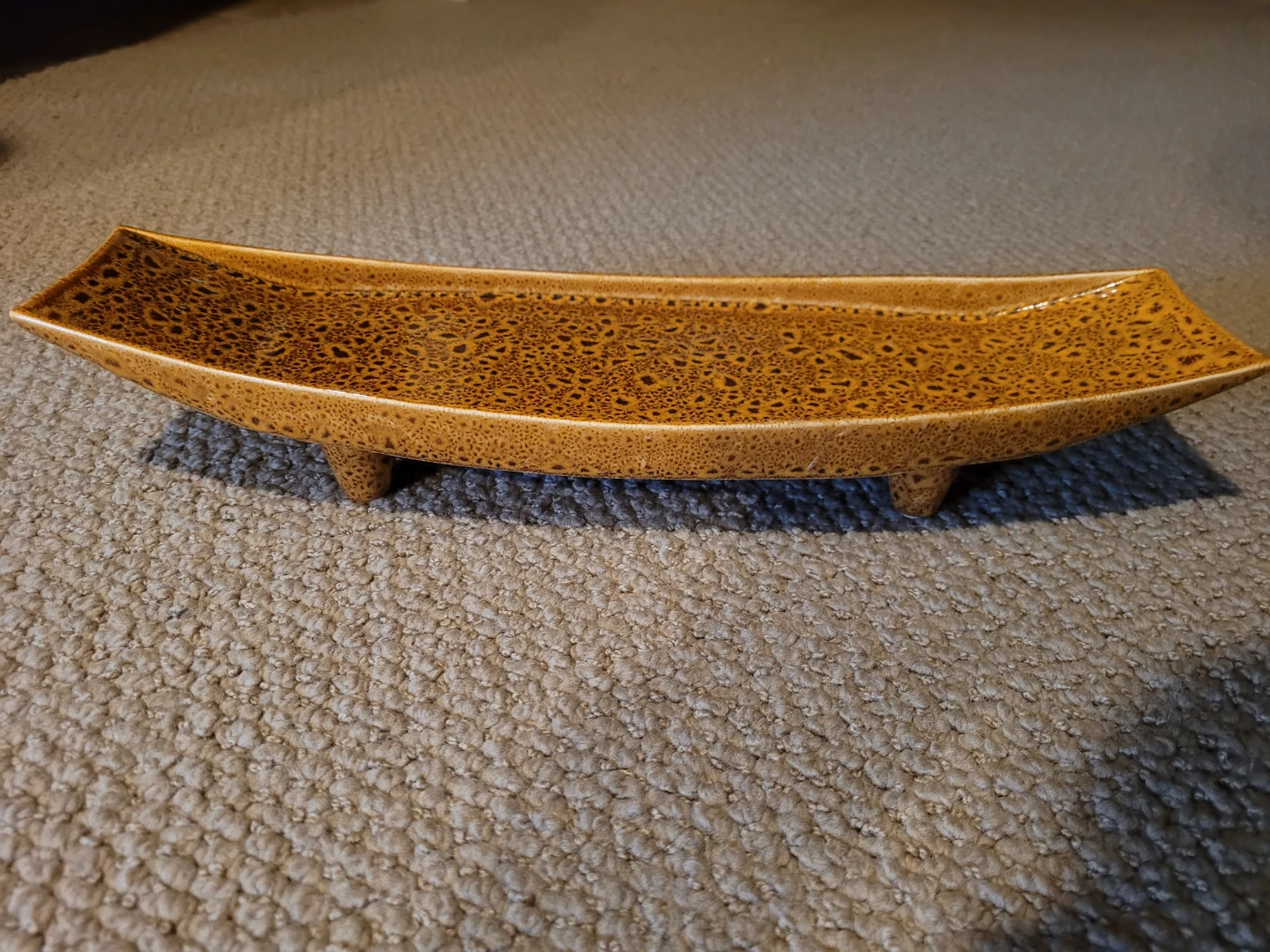 Ceramic Speckled Decorative Tray