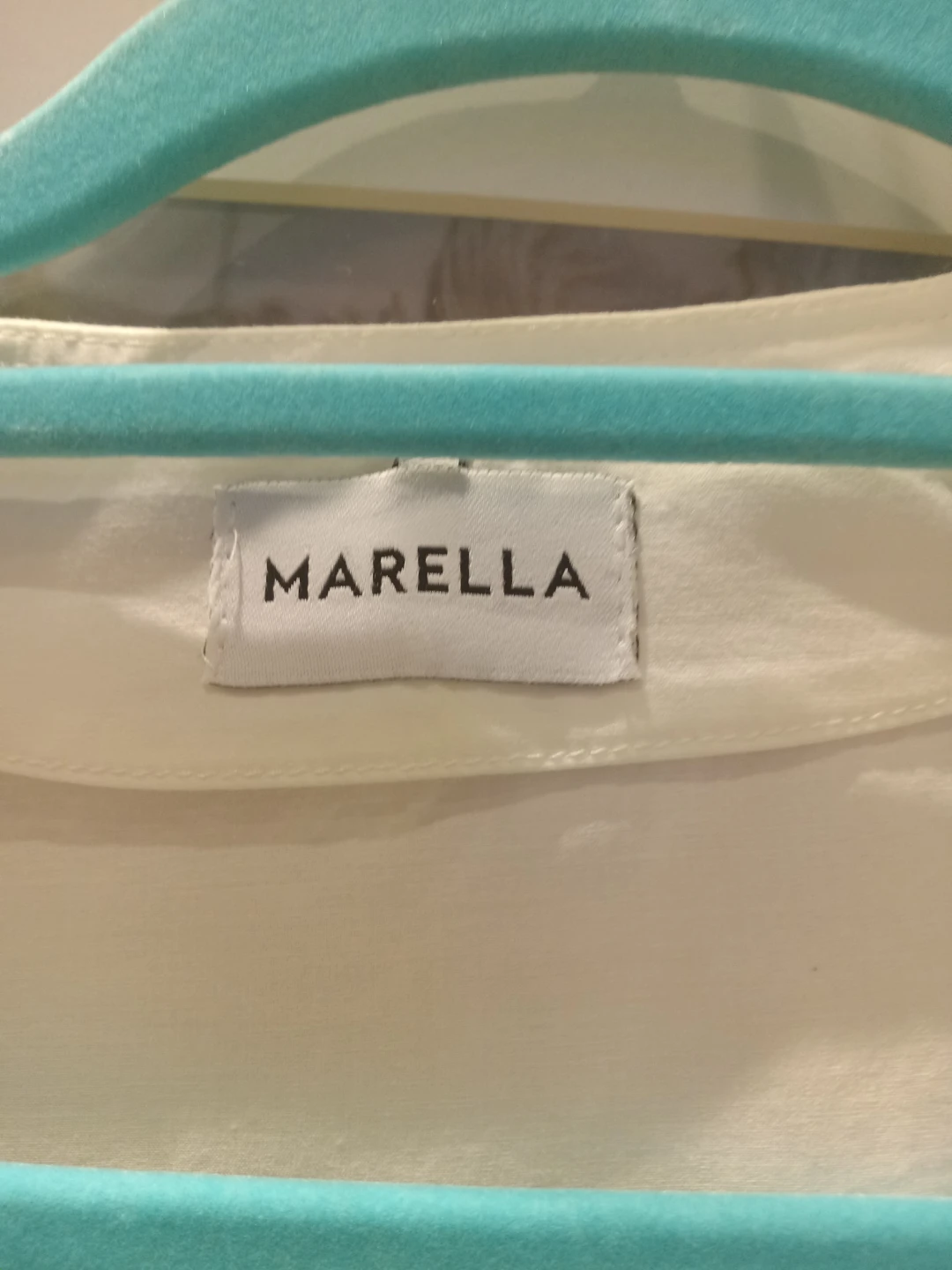 MARELLA White V-Neck Blouse - photo 2