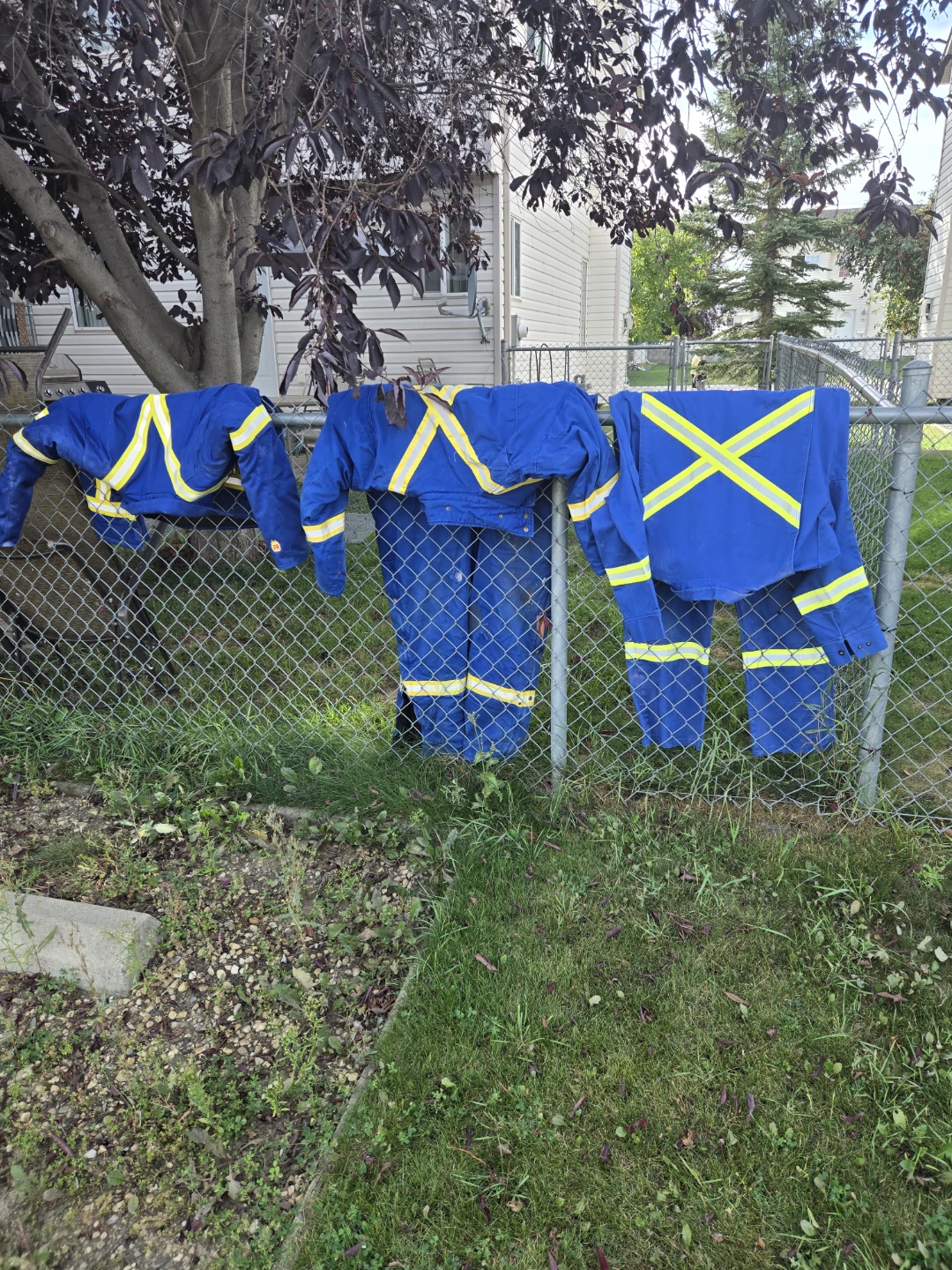Blue FR Safety Coveralls