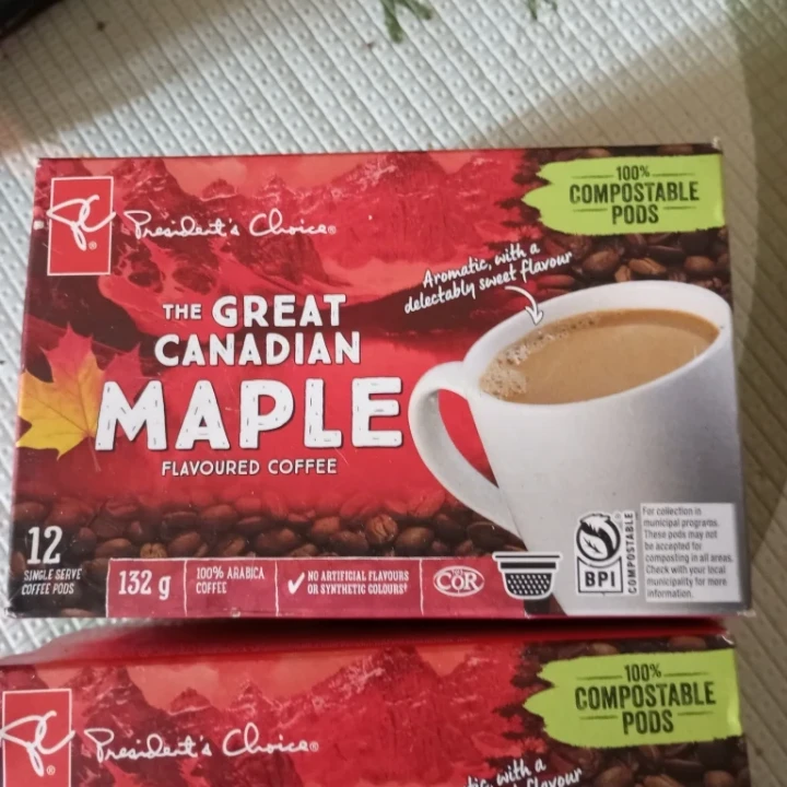 2 Boxes President's Choice Maple Coffee Pods - photo 2