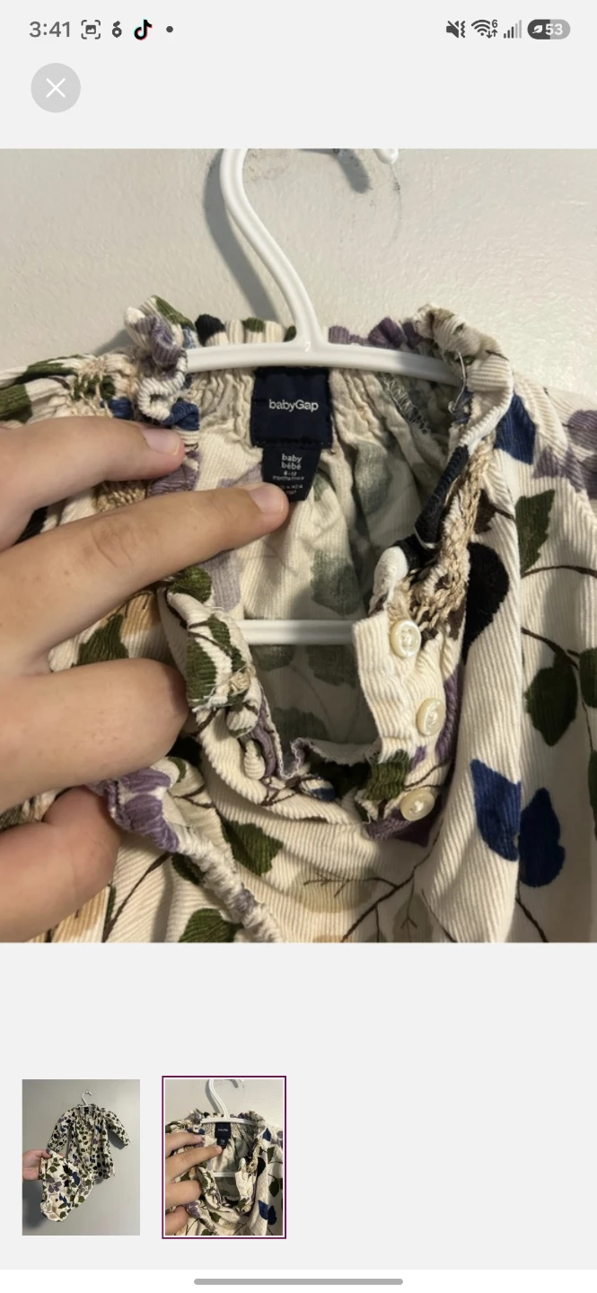 babyGap Corduroy Dress and Bloomers Set - photo 2