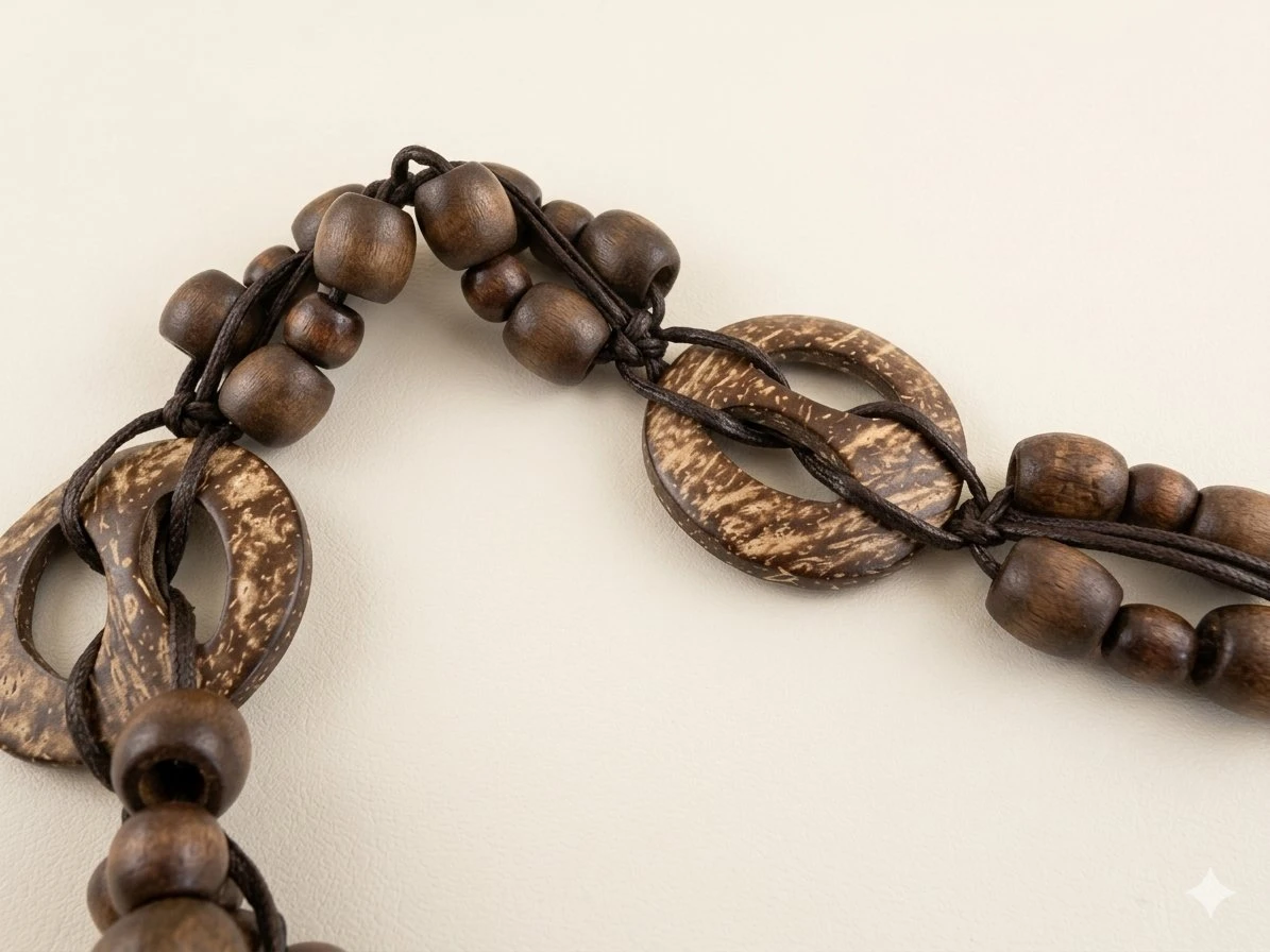 Long Beaded Boho Statement Necklace - photo 2