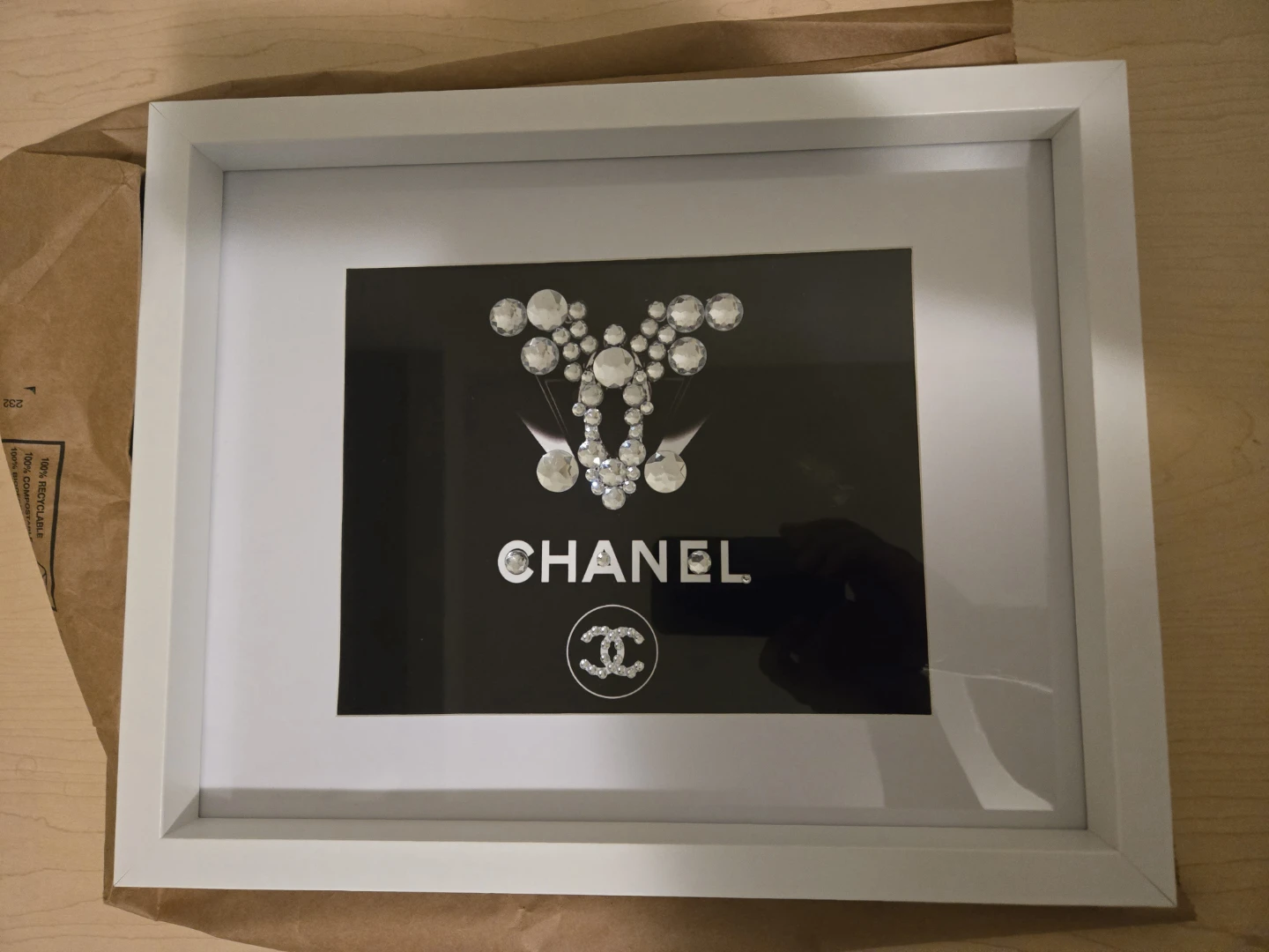 Chic Chanel-Inspired Wall Art