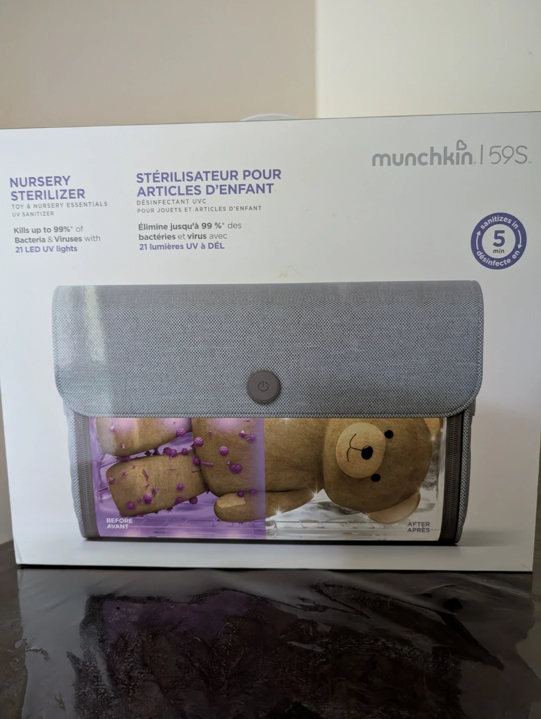 Munchkin 59S UV Nursery Sterilizer - photo 2