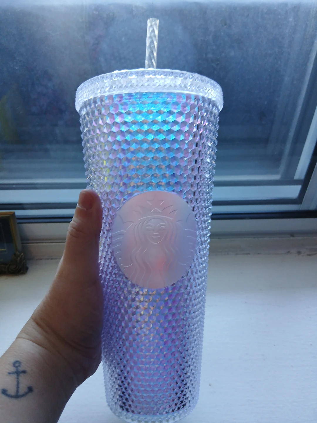 Starbucks Iridescent Tumbler with Straw, Venti