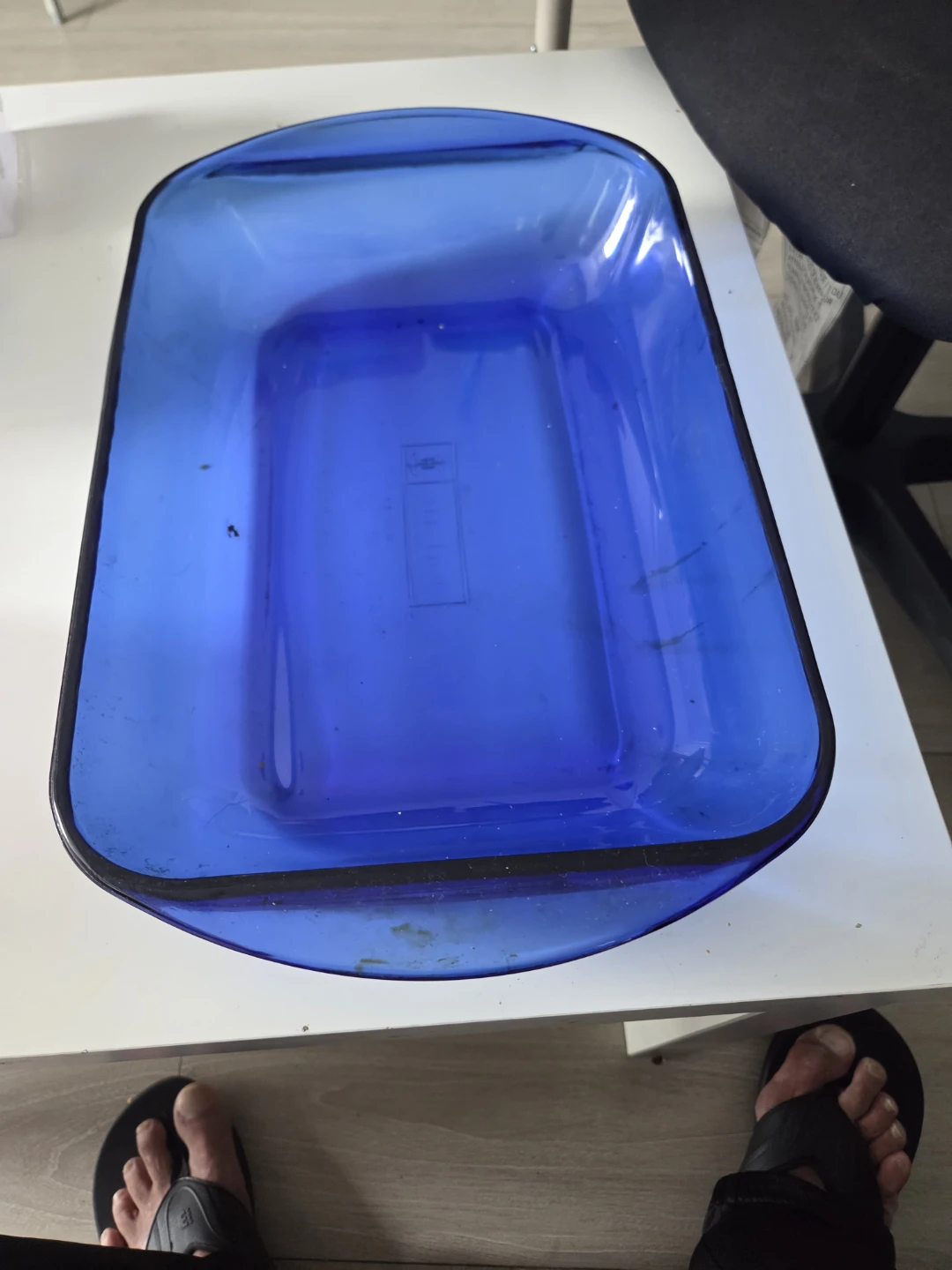 Anchor Hocking Blue Glass Baking Dish - photo 3
