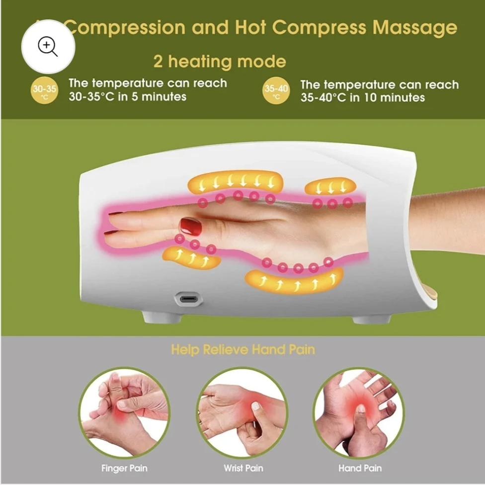 Cotsoco Intelligent Hand Massager MA316 - photo 2