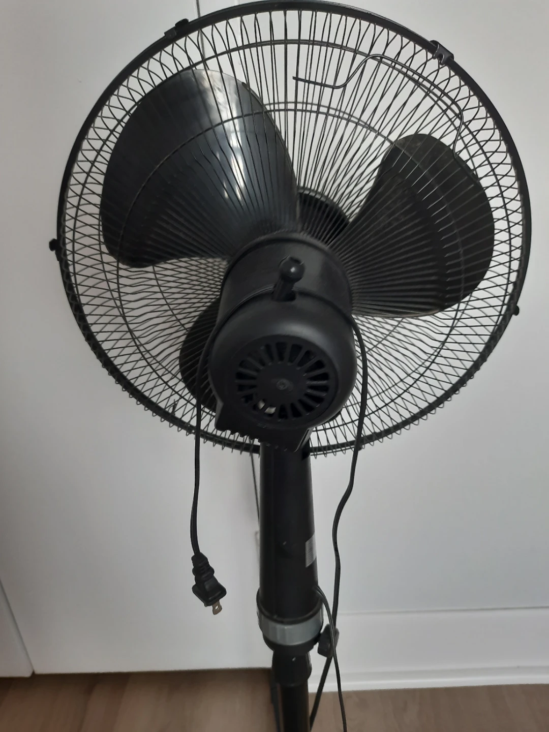 Black Pedestal Fan - photo 3