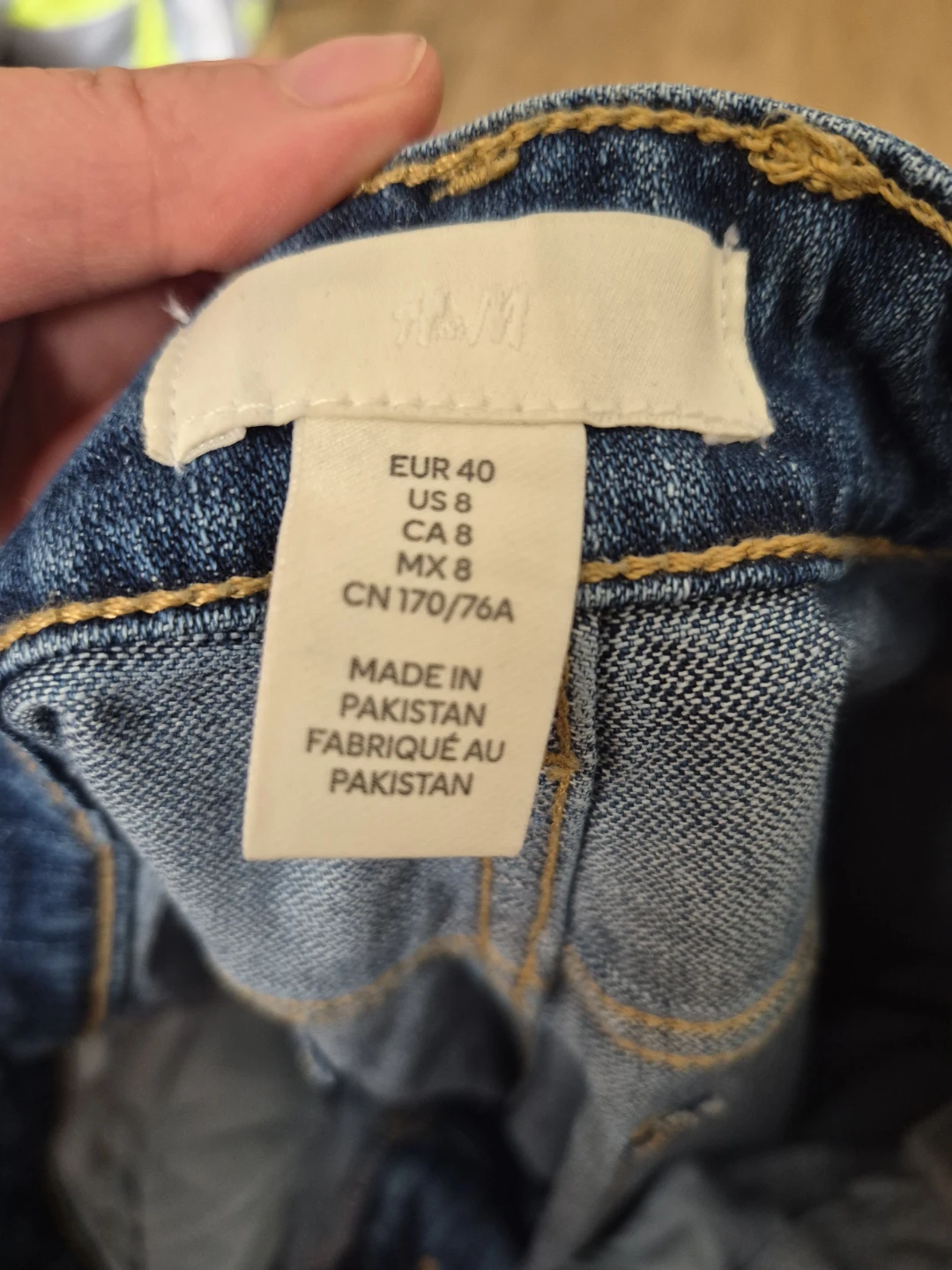 Like new H&M Wide Leg Jeans Size M (8) - photo 4