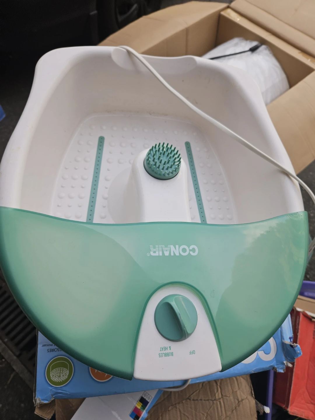 Conair Bubbling Foot Spa - photo 5