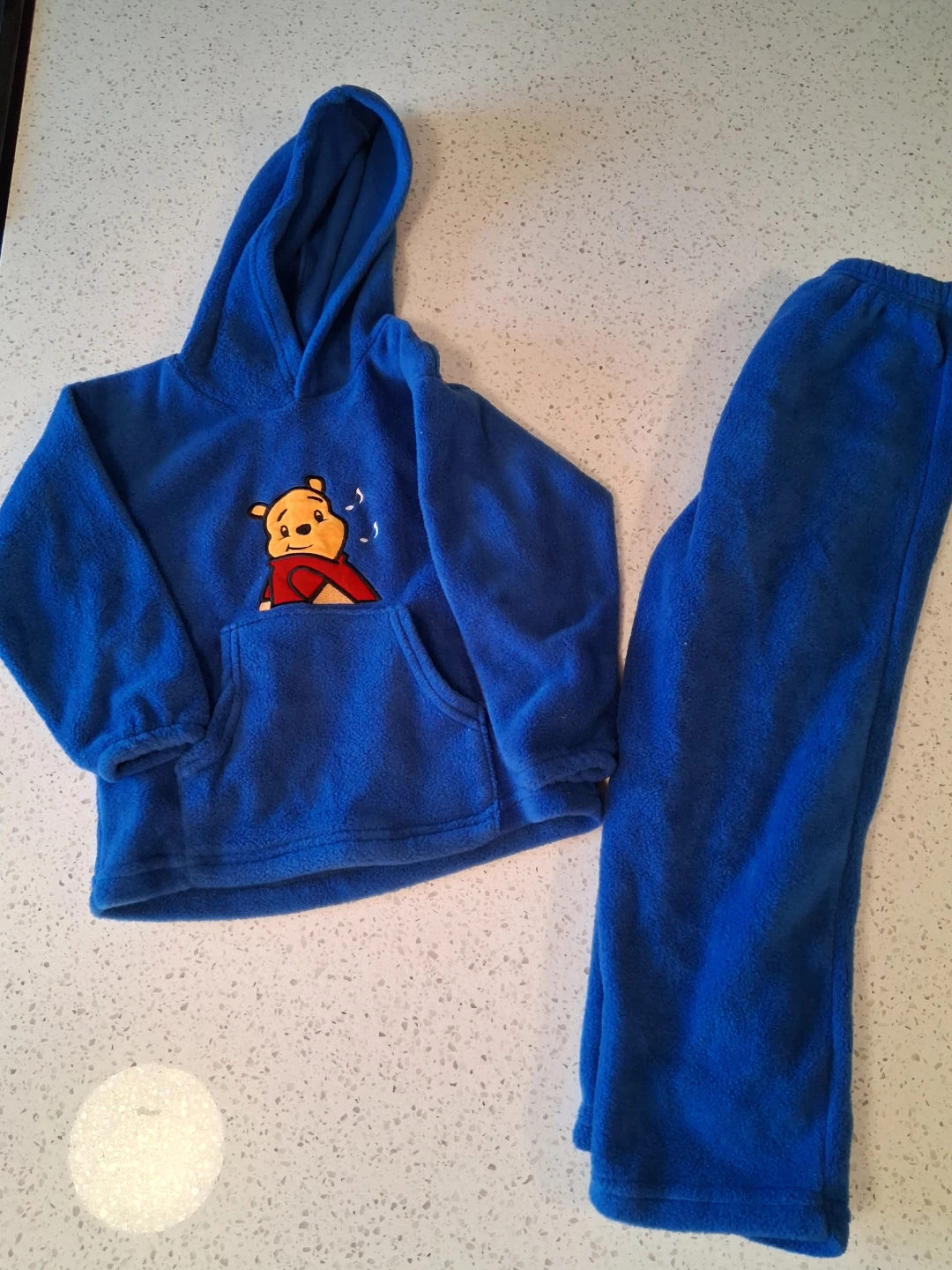 Fleece Winnie the pooh set