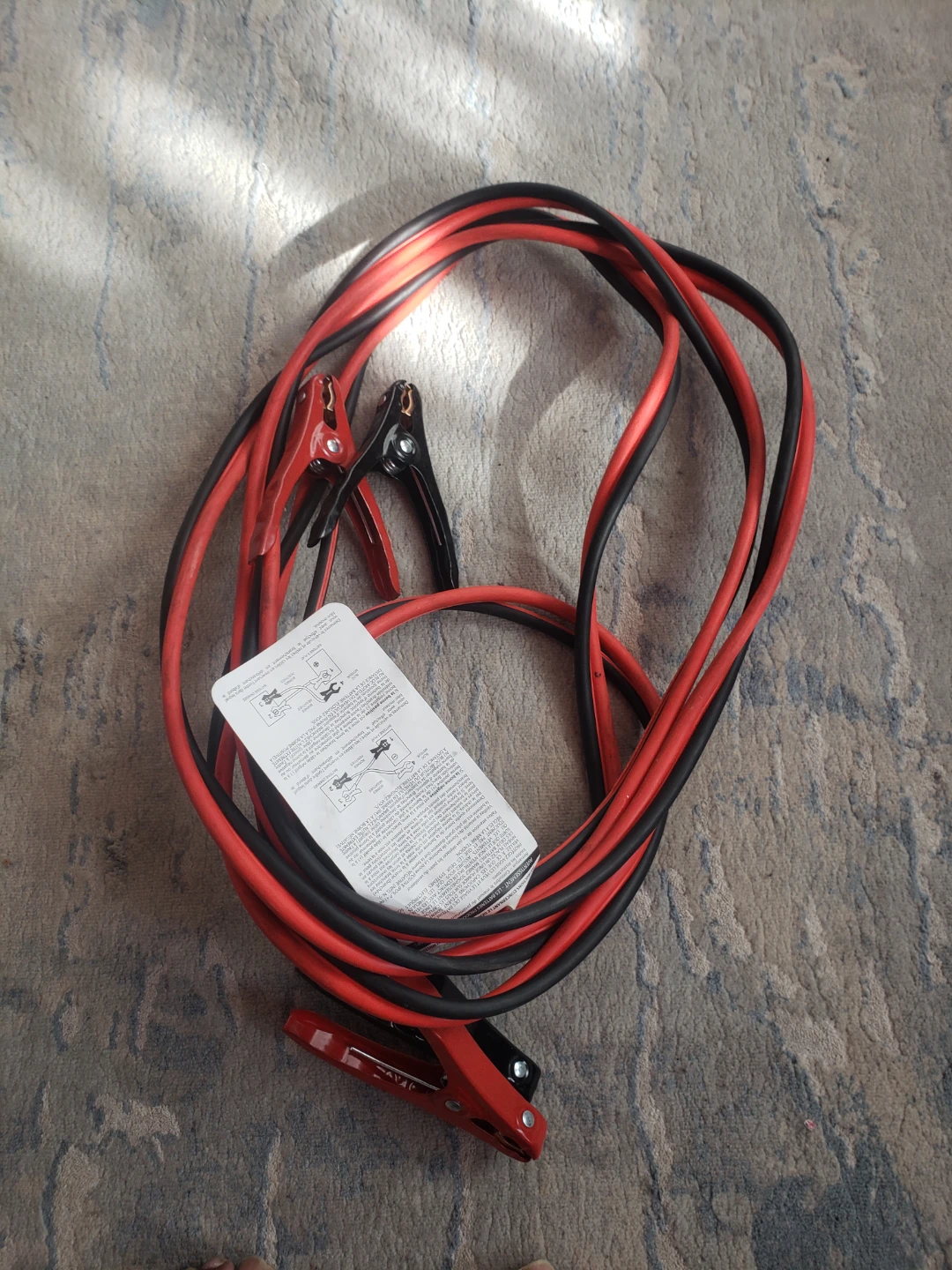 Set of automotive booster cables