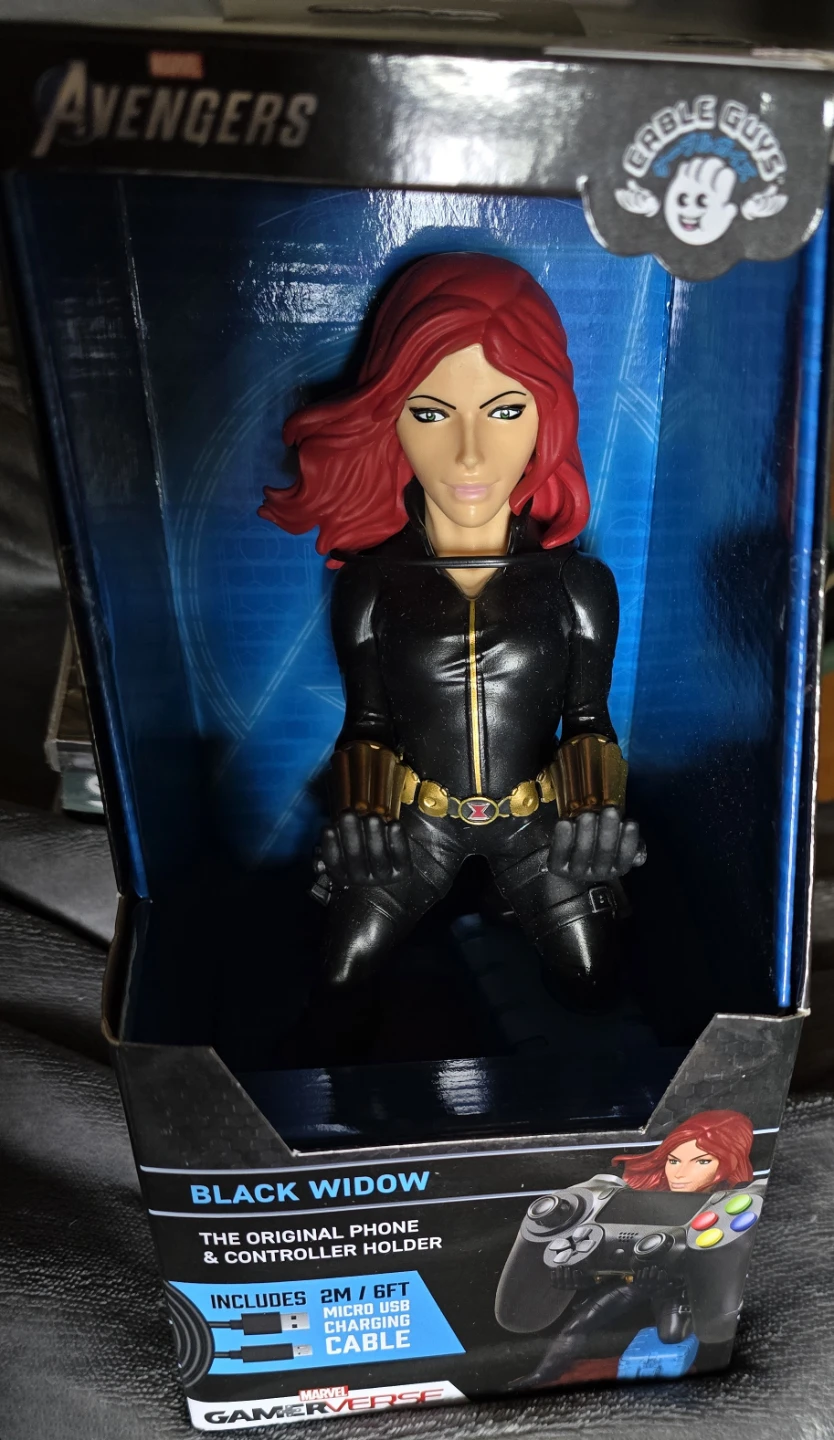 Marvel Cable Guys Black Widow Phone & Controller Holder