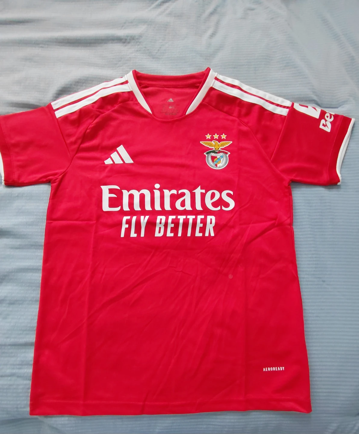 Adidas SL Benfica Red Jersey - Small