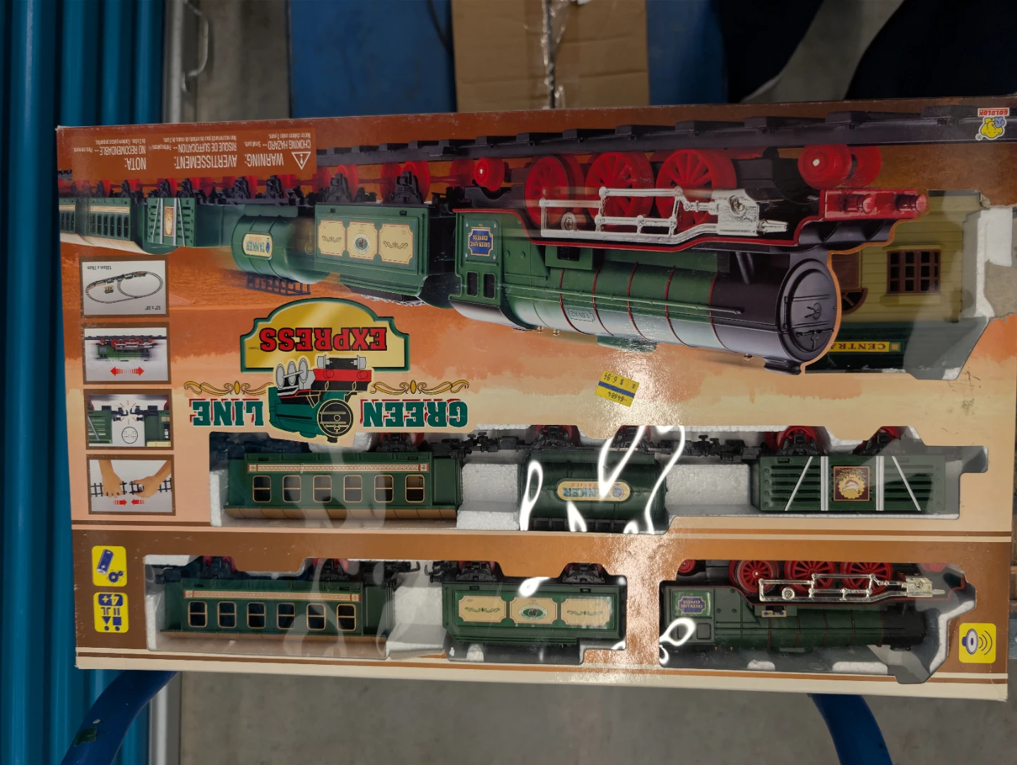 Goldlok Green Line Express Train Set - photo 2