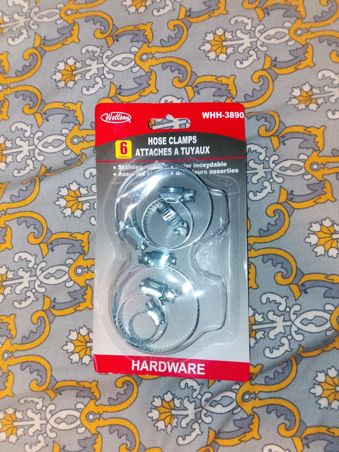 Wellson Hose Clamps - 6 Pack
