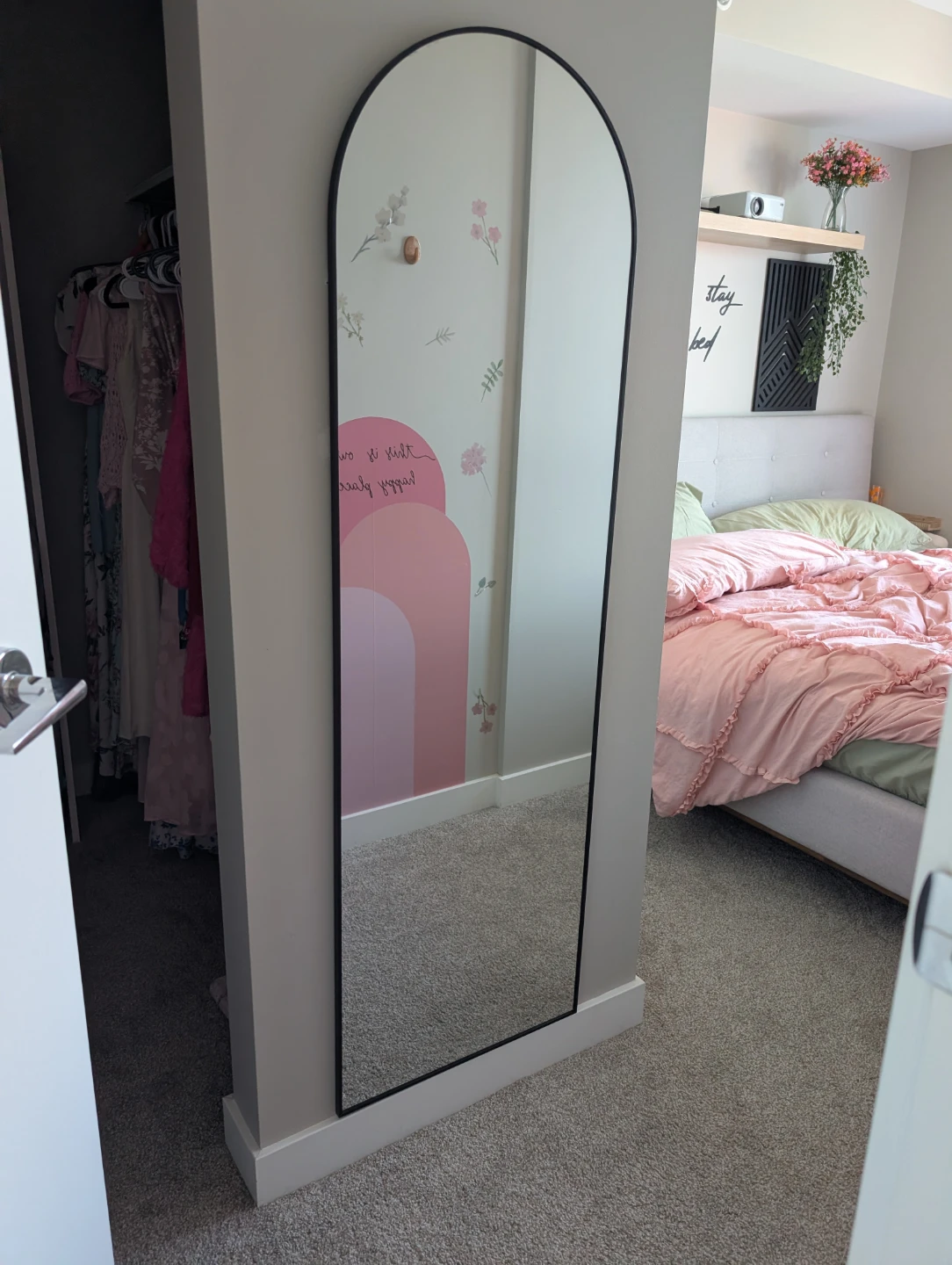 Arched Full Length Wall Mirror